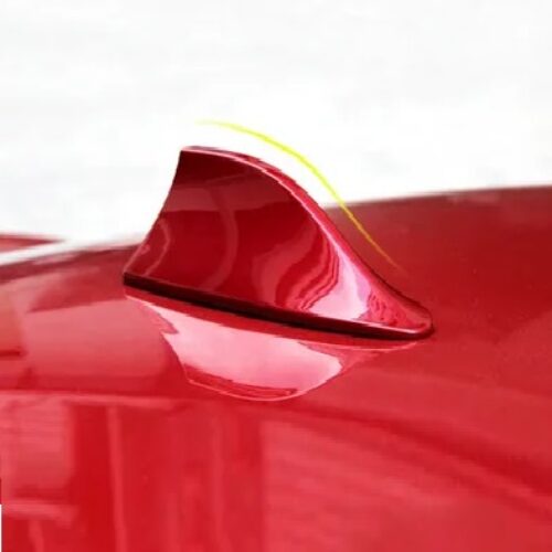 Antena auto activa AM – FM tip „SHARK TAIL” culoare ROSU